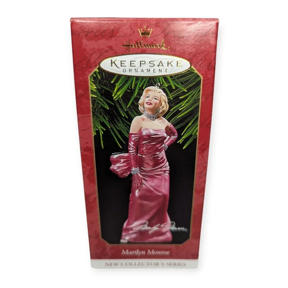 Vintage Hallmark Keepsake Ornament Marilyn Monroe 1997 NWT